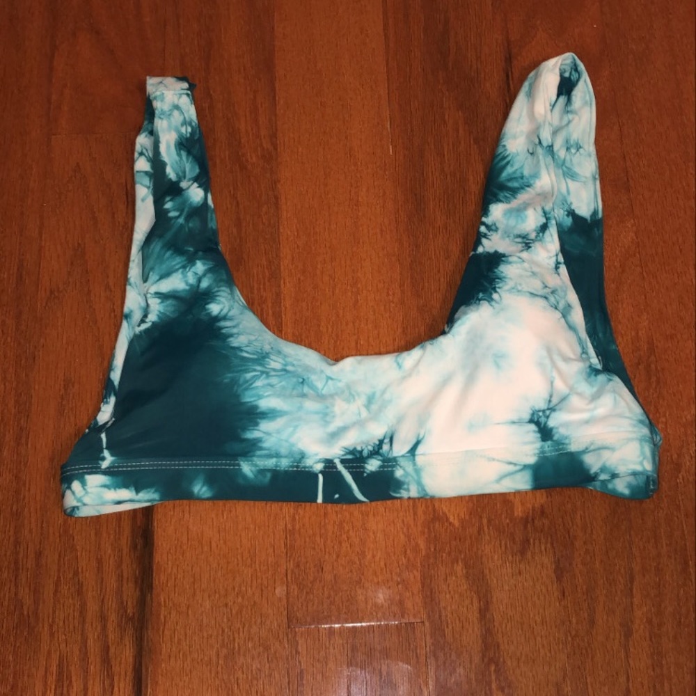 Tie Dye Swimsuit Top